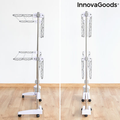 Folding Electric Drying Rack with Air Flow Breazy InnovaGoods IG815349 (Refurbished B)