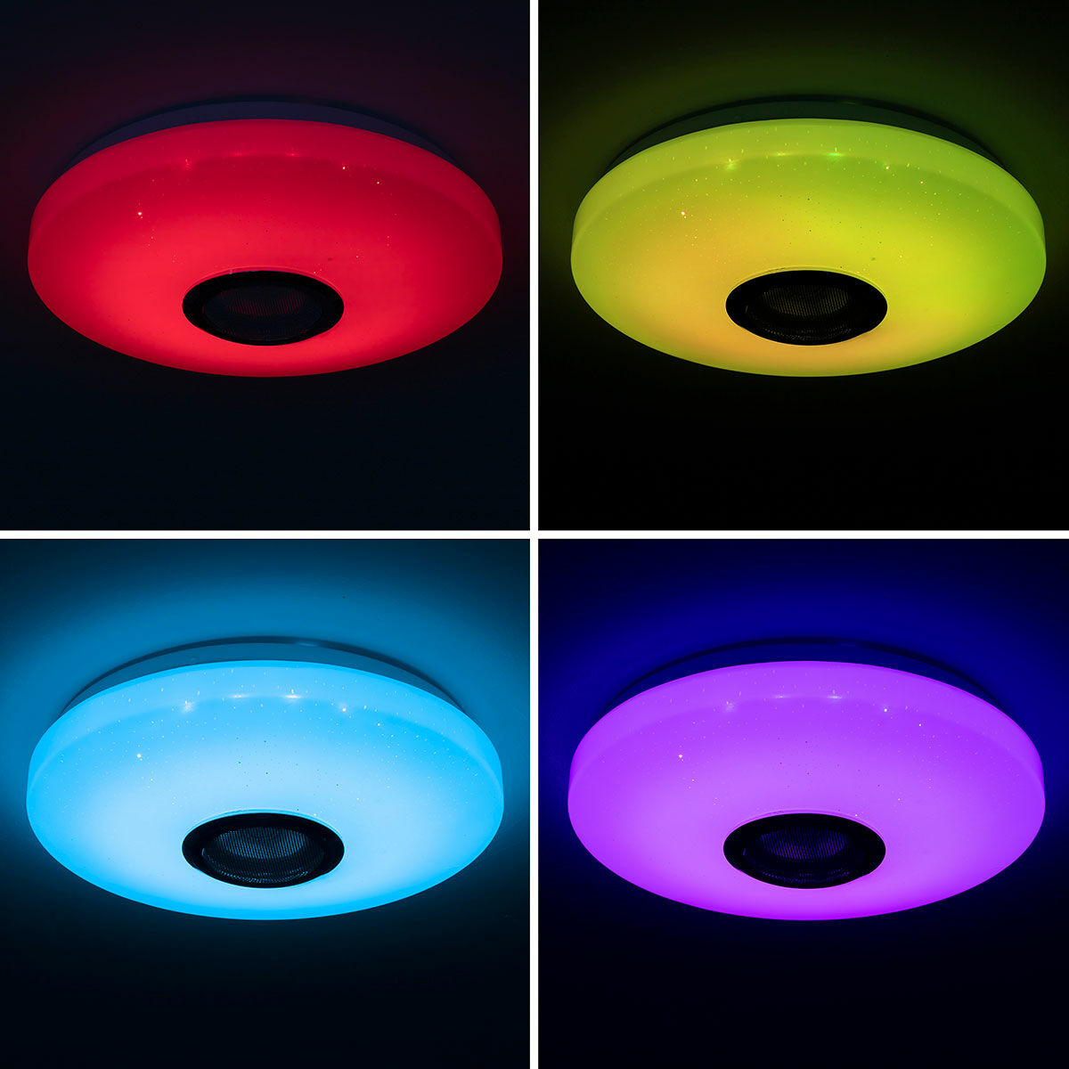 LED Ceiling Light with Speaker Lumavox InnovaGoods