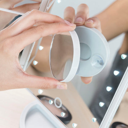 InnovaGoods 4-in -1 Magnifying LED Mirror