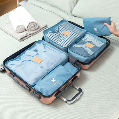 Suitcase Organiser Bag Set Luggan InnovaGoods 6 Pieces