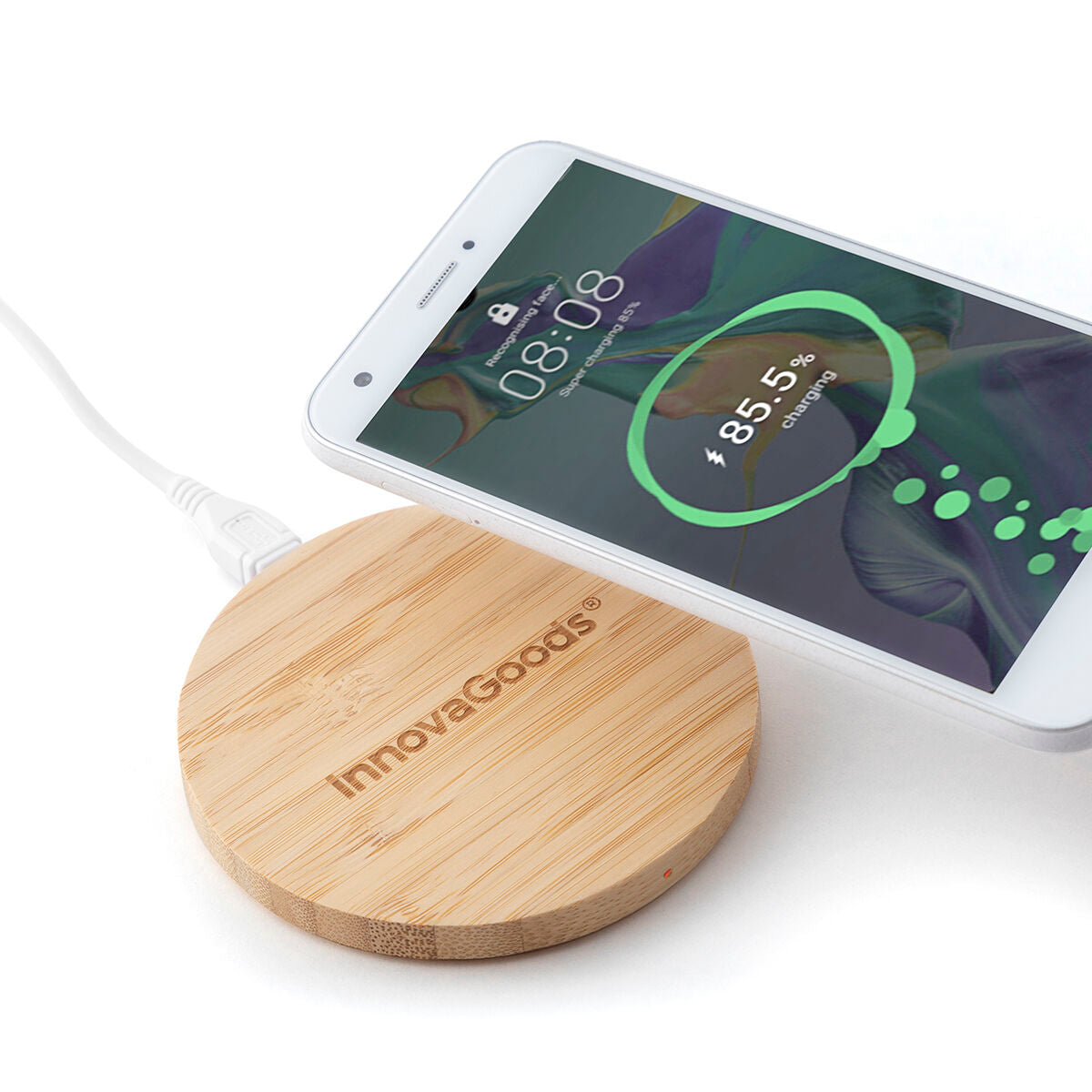 Bamboo Wireless Charger InnovaGoods