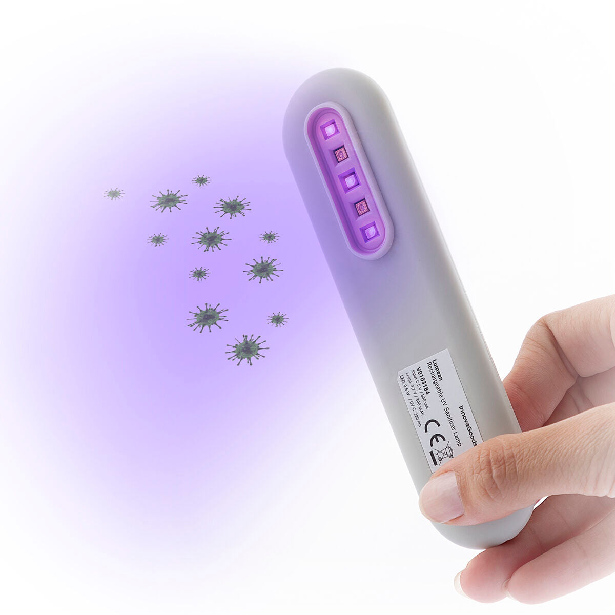 Rechargeable UV Disinfection Lamp Lumean InnovaGoods
