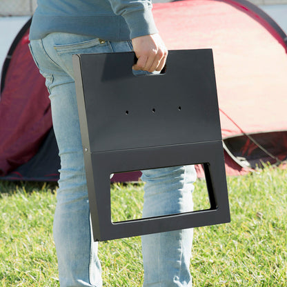 Folding Portable Barbecue for use with Charcoal FoldyQ InnovaGoods