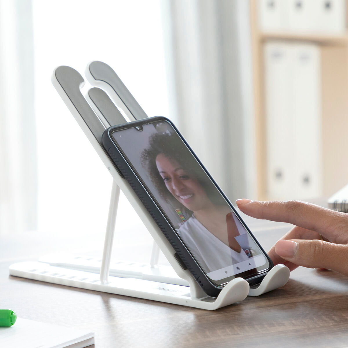 Folding and Adjustable Laptop Stand Flappot InnovaGoods