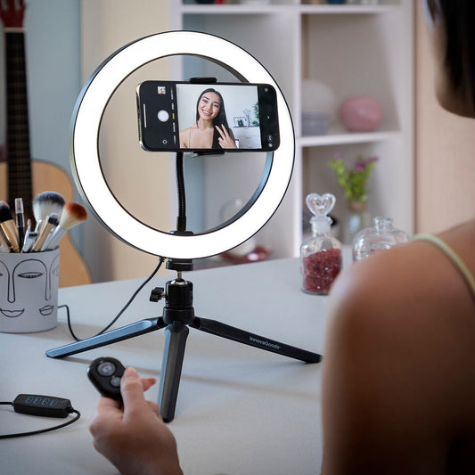 Selfie Ring Light with Tripod and Remote Youaro InnovaGoods V0103280