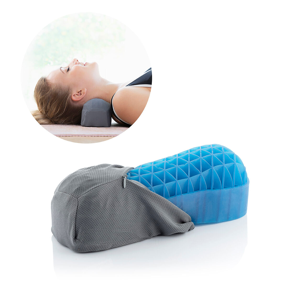 Silicone Gel Beehive Cervical Cushion Pressoff InnovaGoods