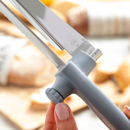 Bread Knife with Adjustable Cutting Guide Kutway InnovaGoods
