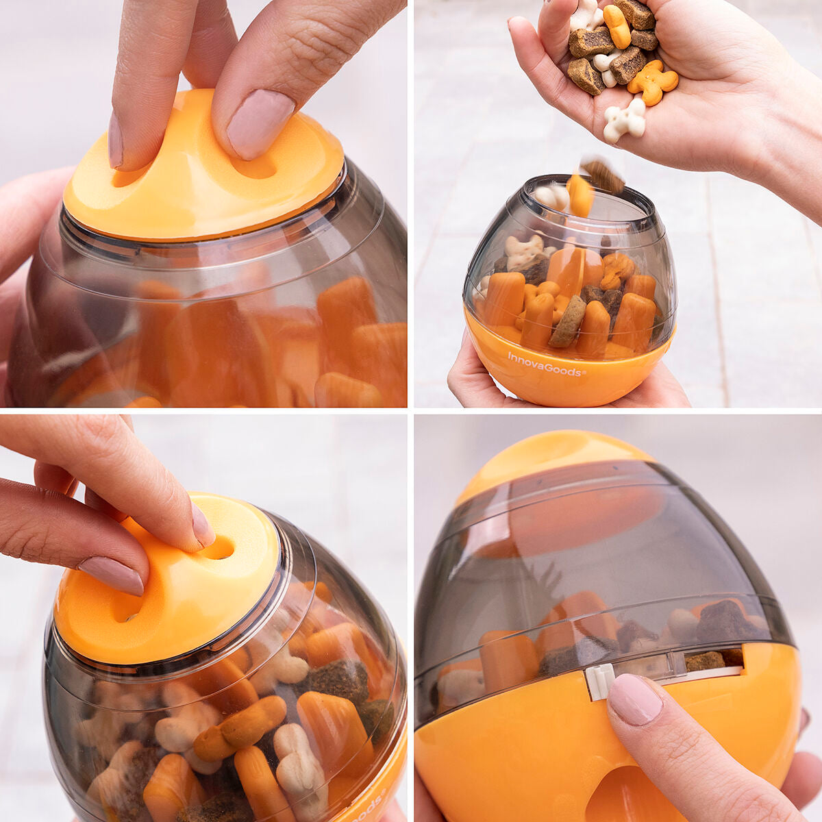 2-In-1 Treat Dispenser Toy for Pets Petyt InnovaGoods