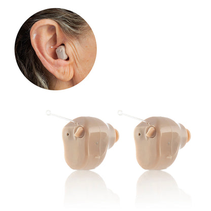 In-ear Hearing Amplifier with Accessories Hearzy InnovaGoods 2 Units