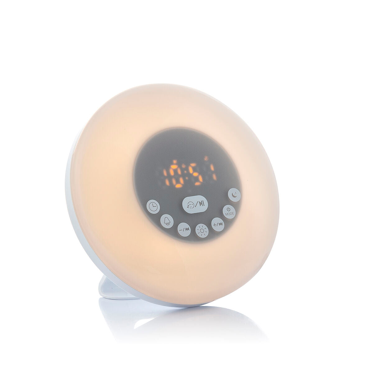 Rechargeable Sunrise Alarm Clock with Speaker Slockar InnovaGoods