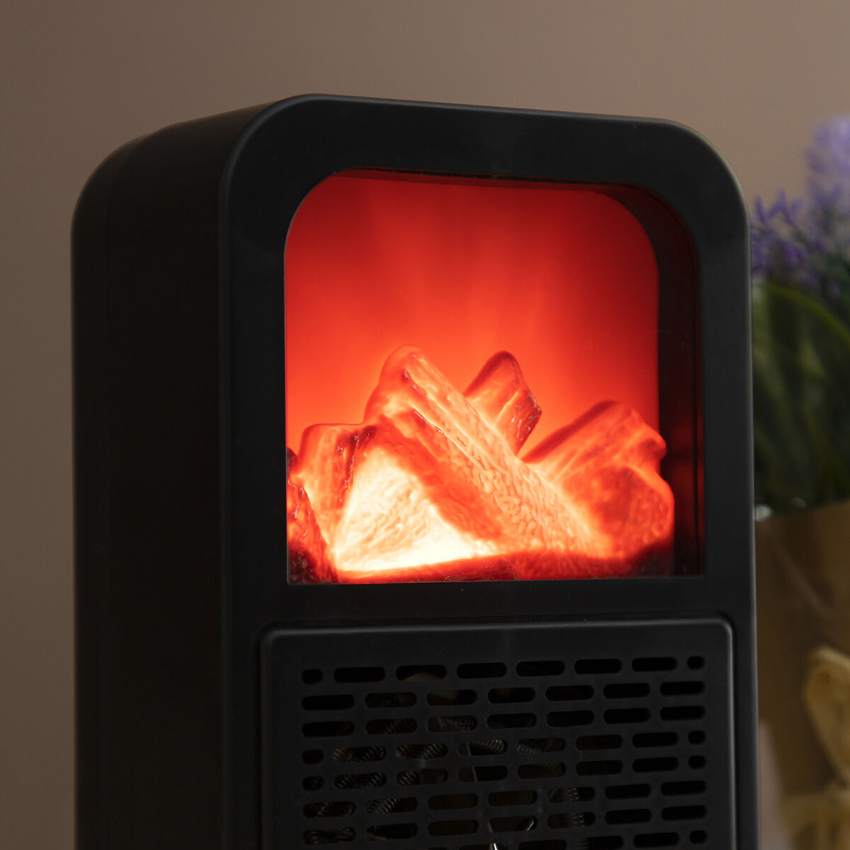 3D Flame Effect Tabletop Heater Flehatt InnovaGoods