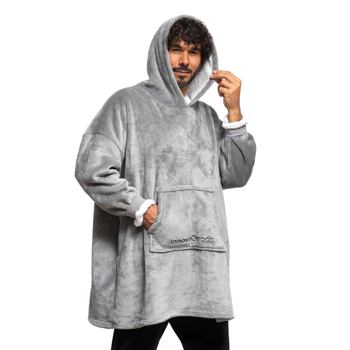 Oversized Sweatshirt Blanket with Fleece Lining Swug InnovaGoods