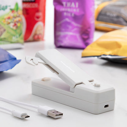 Rechargeable Magnetic Bag Sealer with Cutter Rebasyl InnovaGoods