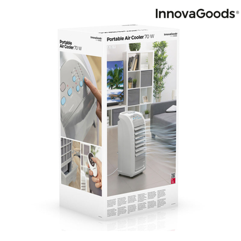 Portable Evaporative Air Cooler InnovaGoods ‎IG814274 70 W 4,5 L (Refurbished A)