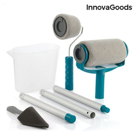 Set of refillable, Anti-drip Paint Rollers Roll'n'Paint InnovaGoods ‎IG814793 (Refurbished A)